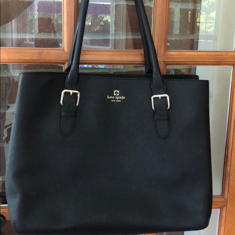 Kate Spade black shoulder handbag